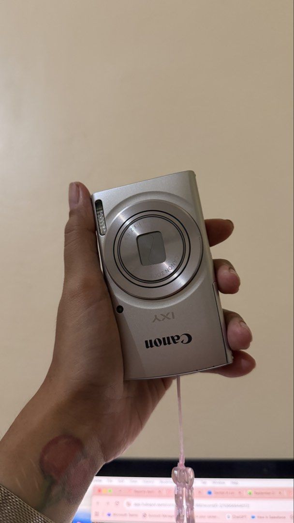 CANON IXUS 185 (Category: Cameras) located in Hilongos. Submitted by moribymary-on_ig (Listing ID 1466768354, Image 1). Description: 20mp CCD Censor Dreamy but crisps outputs No issues Complete inclusion- battery, charger, SD Cards and freebies na not stickers! Shipping through J&T only Visit my IG page for vouches - Make Waves Hilongos Rentals .