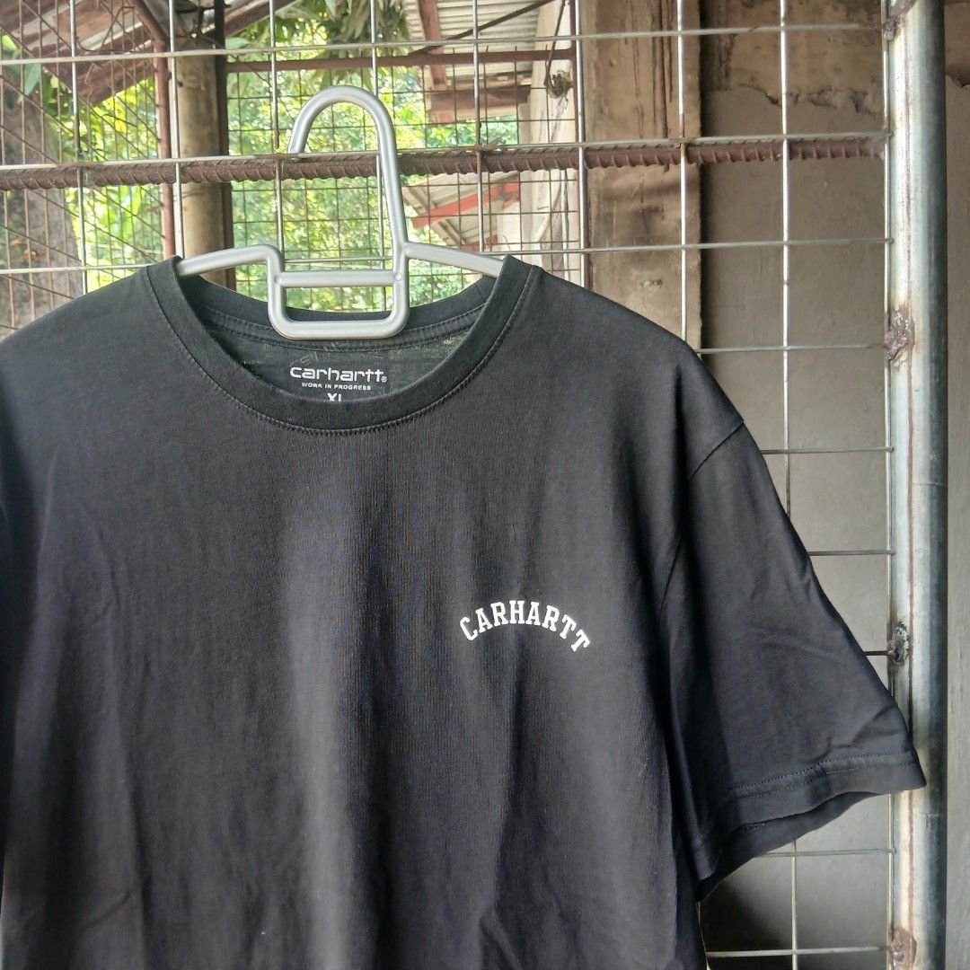 Carhartt Side Script Tee for Men (Category: Activewear) located in Murcia. Submitted by rndom.stffs (Listing ID 1466602170, Image 2). Description: • Carhartt Side Script for Men 27Length. 19Width Size XL on tag (Best fit is Large) Good to Excellent Condition Color Rate: 9.8/10 🏷 480 Free Shipping Fee Direct Message to purchase 📥 - Bacolod, Negros Occidental.