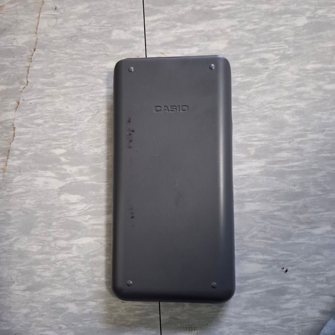 CASIO fx-570MS S-V.RA.M. Scientific Calculator (Category: Stationery & School Supplies) located in Pasig City. Submitted by maeingo (Listing ID 1466660542, Image 2). Description: 🧮 In Good Condition! Working well 𐙚 This item is negotiable but no lowbailing 𐙚 Loc: Pasig City 𐙚 MOP: cashg 𐙚 MOD: J&T, Lalamove Deets: 401 Functions Fraction calculations Combination and permutation Statistics (STAT-data editor, Standard deviation, Regression anal