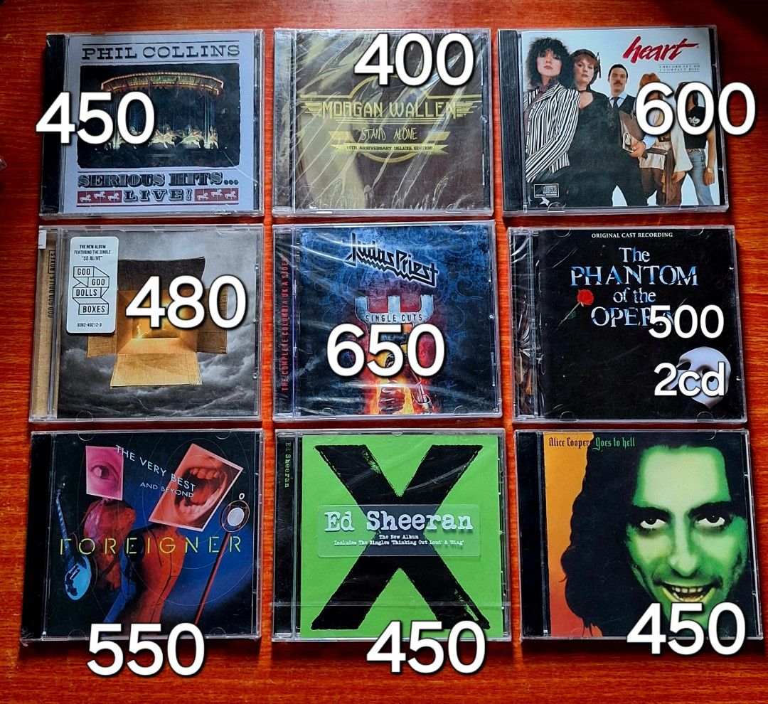 Cd album (Category: CDs & DVDs) located in Caloocan City. Submitted by collectionsitems (Listing ID 1466601007, Image 1). Description: Welcome to our shop KEY NECTION A DISCTION MUSIC AND VIDEO STORE! 👝Posted items are on hand. 💿🎧🎵💽🎷📽🎥 CD'S / DVD's Books & VINYL are all imported made in uk our local opm album and original in mint to nearmint & unsealead sealed brand new 🛒Pls add to cart to check stocks availability. 💵We sell quality pro