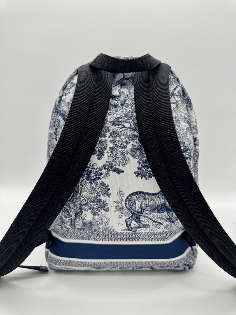 CD Toile de Jouy Backpack Bag (Category: Backpacks) located in Tiaong. Submitted by purseloveph (Listing ID 1466759459, Image 2). Description: ❣️PLEASE TAKE THE TIME TO READ❣️ Dior Toile De Jouy Small Diortravel Backpack Dior Nylon Technical Fabric Toile De Jouy Small Diortravel Backpack Blue Approx: L 8” x H 11” x W 4 inches 📌ONHAND? Yes 📌STILL AVAILABLE? Item not marked as sold means available ❌NO LALAMOVE/GRAB ETC. ❌NO COD ❌NO RESERVATION ❌N