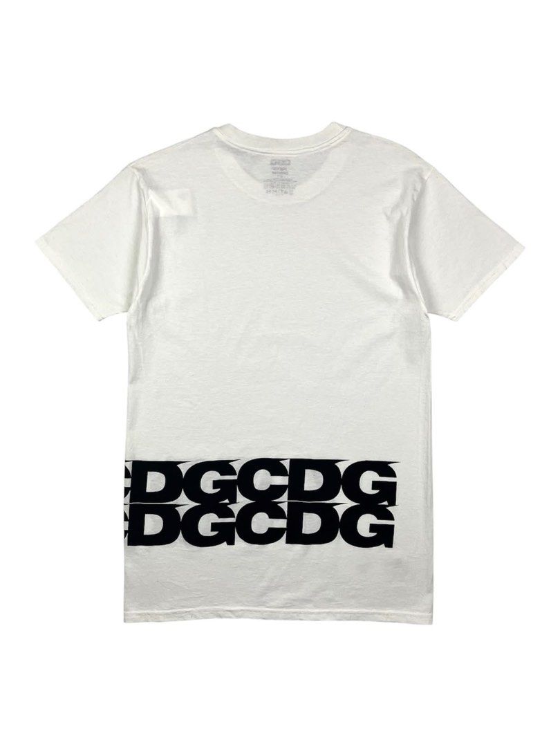 CDG Comme des Garçons x Hanes - Tagless Tee (Category: Tshirts & Polo Shirts ) located in Puerto Princesa. Submitted by rrugsgallery (Listing ID 1466727096, Image 2). Description: CDG Comme des Garçons x Hanes - Tagless Tee Tagged Size: Small Dimensions Length: 28 Width: 17 Condition: Excellent Color rate: 10 Flaws: None.