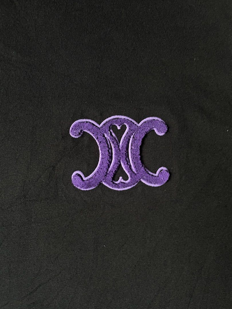 Celine 3D Gamusa Monogram Shirt (Category: Tshirts & Polo Shirts ) located in Santiago. Submitted by ace.stuff (Listing ID 1466659044, Image 3). Description: No issues 9.8/10 color rate Good for PSG Beefy neckline 3d Emblem logo Large fitting DM to purchase.