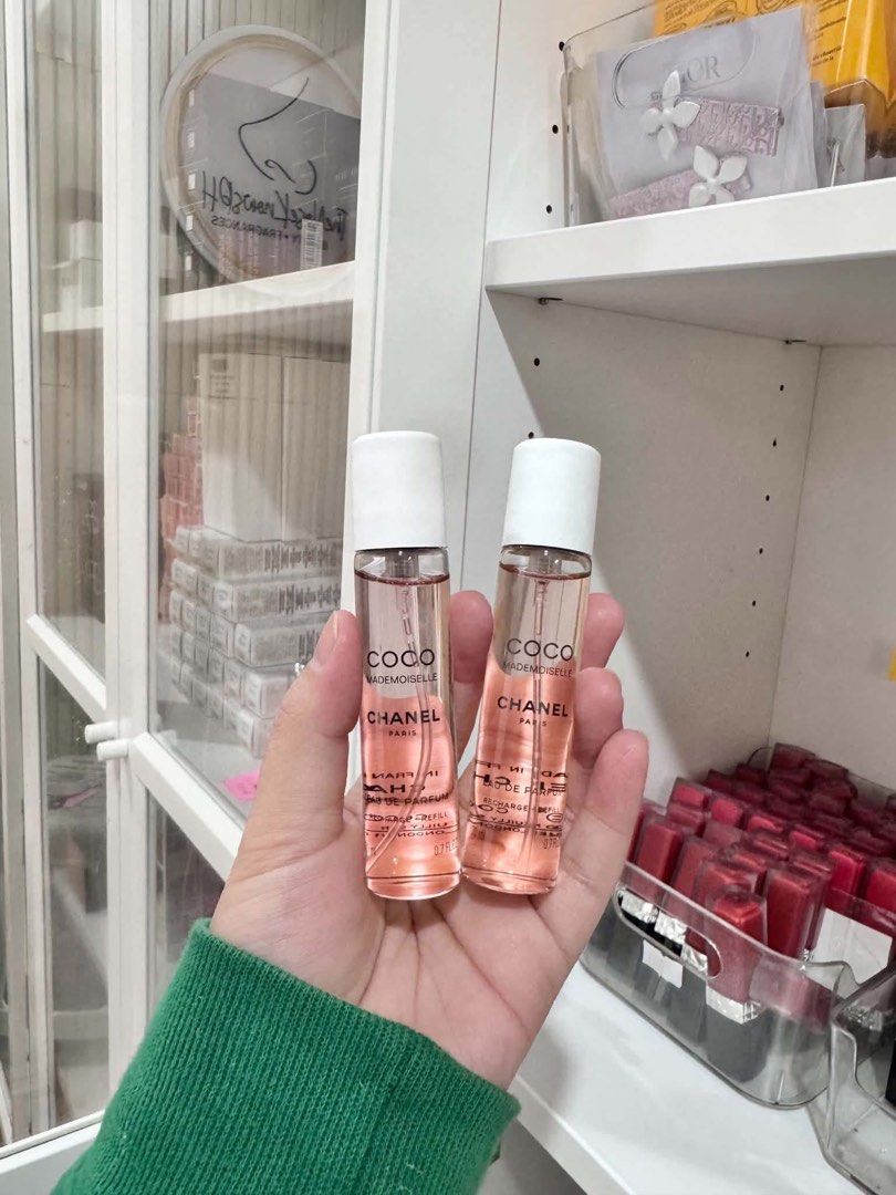 CH MADEMOISELLE EDP (Category: Fragrance & Deodorants) located in Pasay City. Submitted by rawzaleen (Listing ID 1466768592, Image 1). Description: CH MADEMOISELLE EDP 20ml, no box Php 2100 Refill bottle / no original sprayer 📌 May replacement sprayer/atomizer para ready to use.