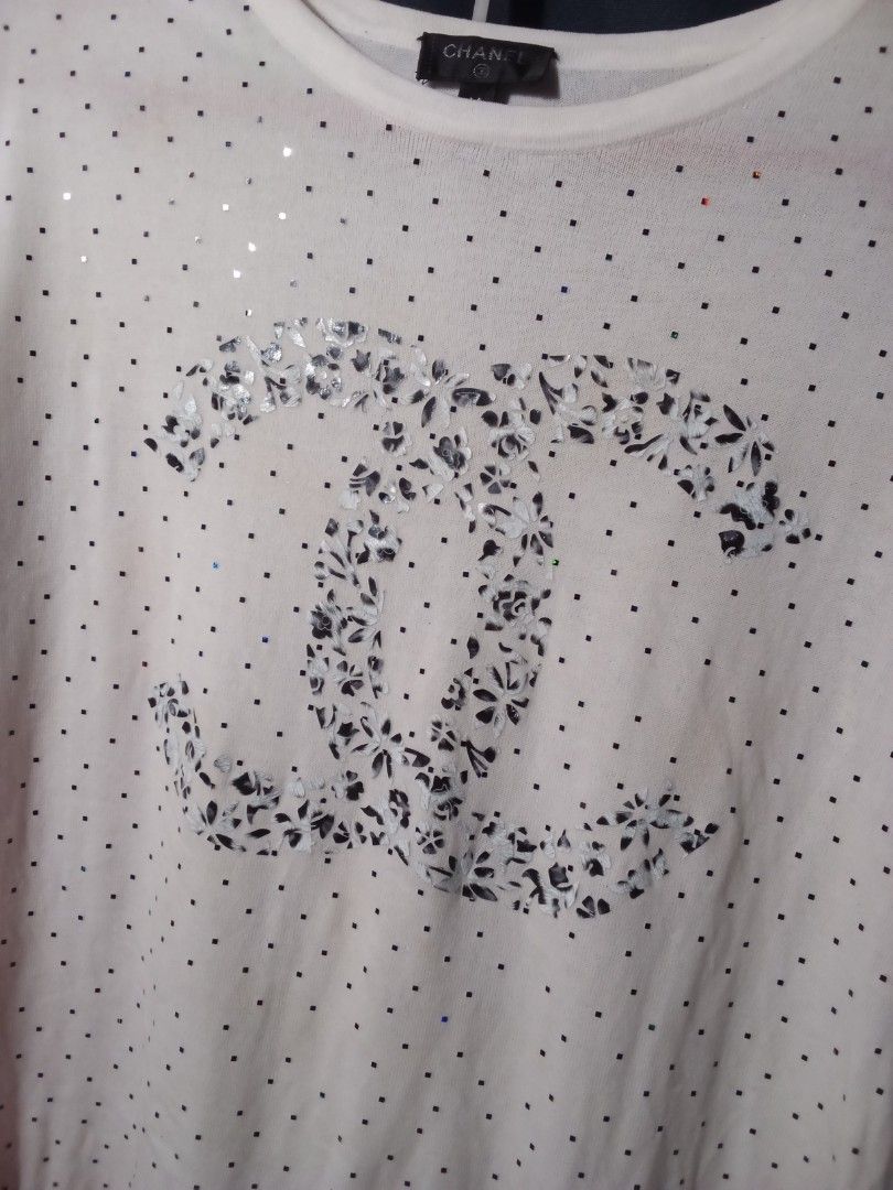 Chanel (Category: Shirts) located in Manila. Submitted by tcbukay_zxc25 (Listing ID 1466572633, Image 3). Description: chanel women's excellent condition no issue.