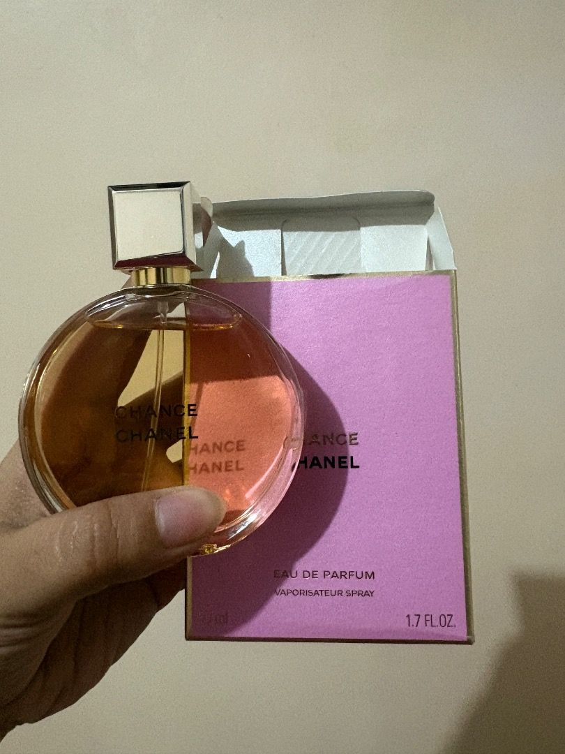 Chanel Chance Eau de Parfum (Category: Fragrance & Deodorants) located in Caloocan City. Submitted by grandcloud-904d (Listing ID 1466610028, Image 2). Description: .