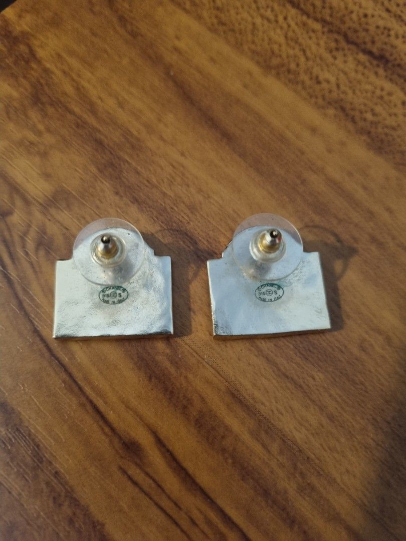 Chanel Earrings (Category: Earrings) located in Taguig. Submitted by chanelgeek (Listing ID 1466660905, Image 2). Description: Chanel earrings. Authentic. Purchased at Paris Rue Cambon store. Earrings only..