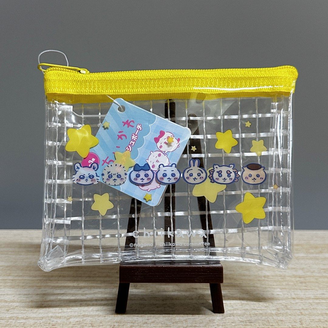 Chiikawa Clear Mini Pouch - Php 100 (Category: Character Goods) located in Davao. Submitted by pandorastoybox (Listing ID 1466586066, Image 1). Description: Chiikawa Clear Mini Pouch - Php 100.
