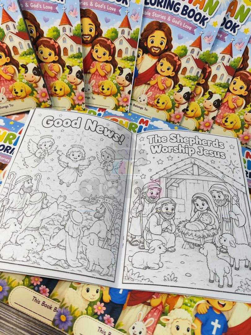 Christians Coloring Book (Template and Print) (Category: Art & Prints) located in Caloocan City. Submitted by gonsiprintingph (Listing ID 1466580186, Image 2). Description: .
