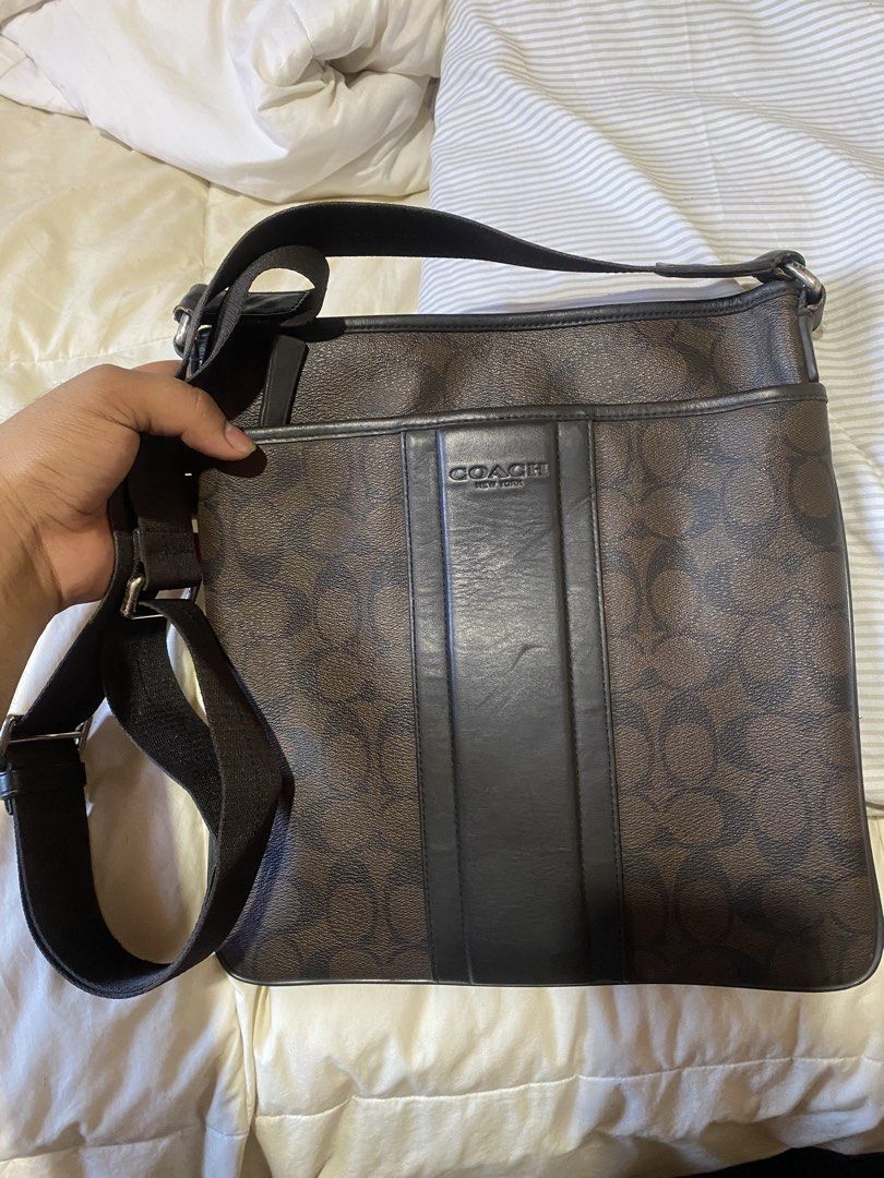 Coach Bags Bundle!!!!! (Category: Luxury Bags & Wallets) located in Manila. Submitted by bvd9dwnrgf23014 (Listing ID 1466703869, Image 3). Description: - Brand: Coach - Color: Classic black with smooth leather finish - Hardware: Silver-tone buckle closure on front flap - Handle: Short top handle for comfortable shoulder wear - Inclusion: Original Coach leather hangtag - Condition/Size: Great everyday size with plenty of room for daily essentials 