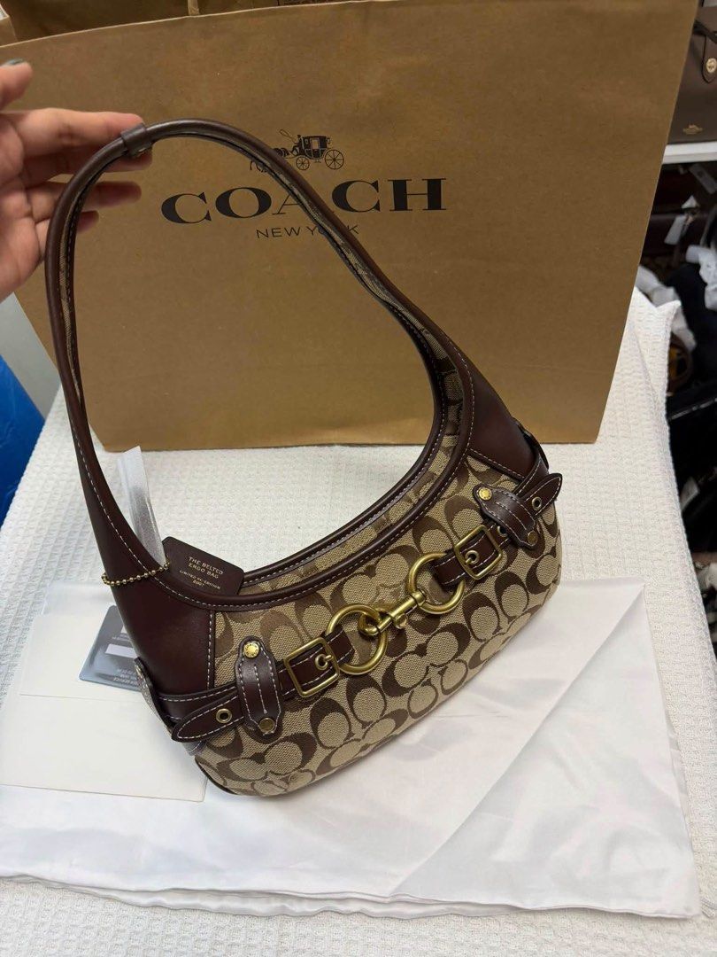 Coach Belted Ergo (Category: Shoulder Bags) located in Binan City. Submitted by pinkykeenshop (Listing ID 1466765727, Image 2). Description: .