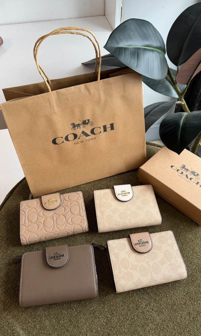 Coach Bifold Wallet (Category: Wallets & Card holders) located in Quezon City. Submitted by bagsboutiqueph (Listing ID 1466770587, Image 1). Description: LAST PRICE POSTED. LIMITED STOCKS! BRANDNEW WITH INCLUSIONS. COLOR MAY SLIGHTLY VARY IN ACTUAL DUE TO LIGHTING AND CAMERA SETTING. OTHER PHOTOS WILL BE SEND DURING PURCHASE AND FOR SURE BUYERS ONLY. WHEN IN DOUBT, DO NOT ORDER. THANK YOU..