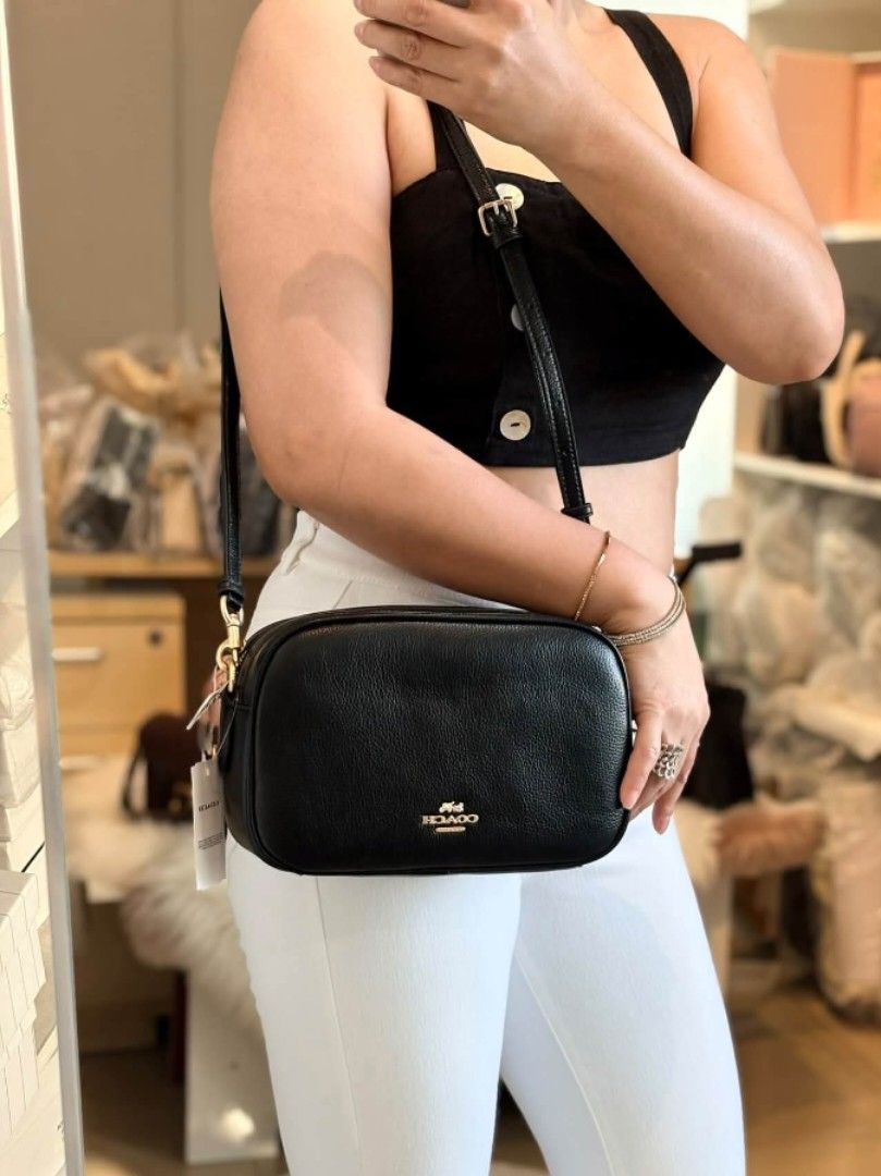 Coach Jes Crossbody Camera Bag (Category: Cross-body Bags) located in Manila. Submitted by msddirectfactoryoutlet (Listing ID 1466704734, Image 1). Description: Size 9 3/4" (L) 6 1/4" (H) x 3 1/2" (W).