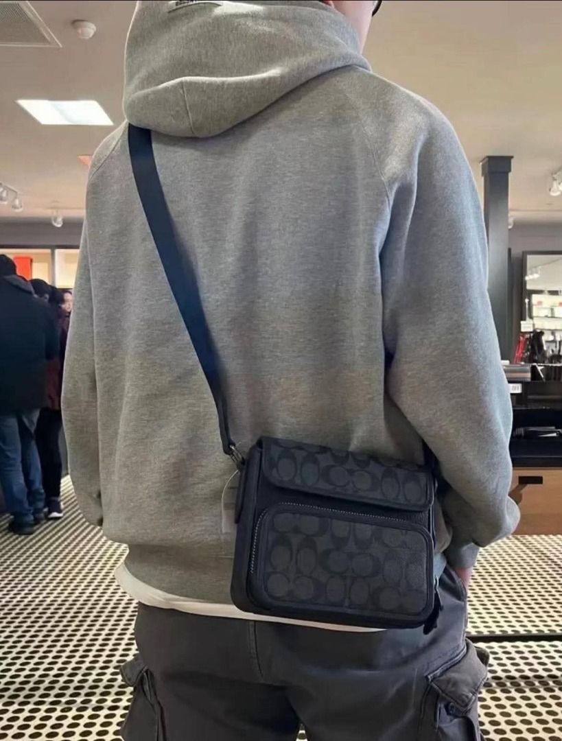 Coach Sullivan for Mens (Category: Cross-body Bags) located in Rizal. Submitted by hiraya16 (Listing ID 1466682572, Image 2). Description: Onhand ready to ship +SF LBC.