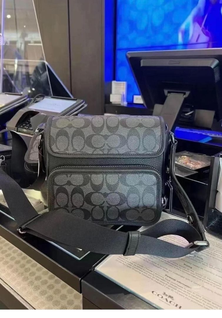 Coach Sullivan for Mens (Category: Cross-body Bags) located in Rizal. Submitted by hiraya16 (Listing ID 1466682572, Image 1). Description: Onhand ready to ship +SF LBC.