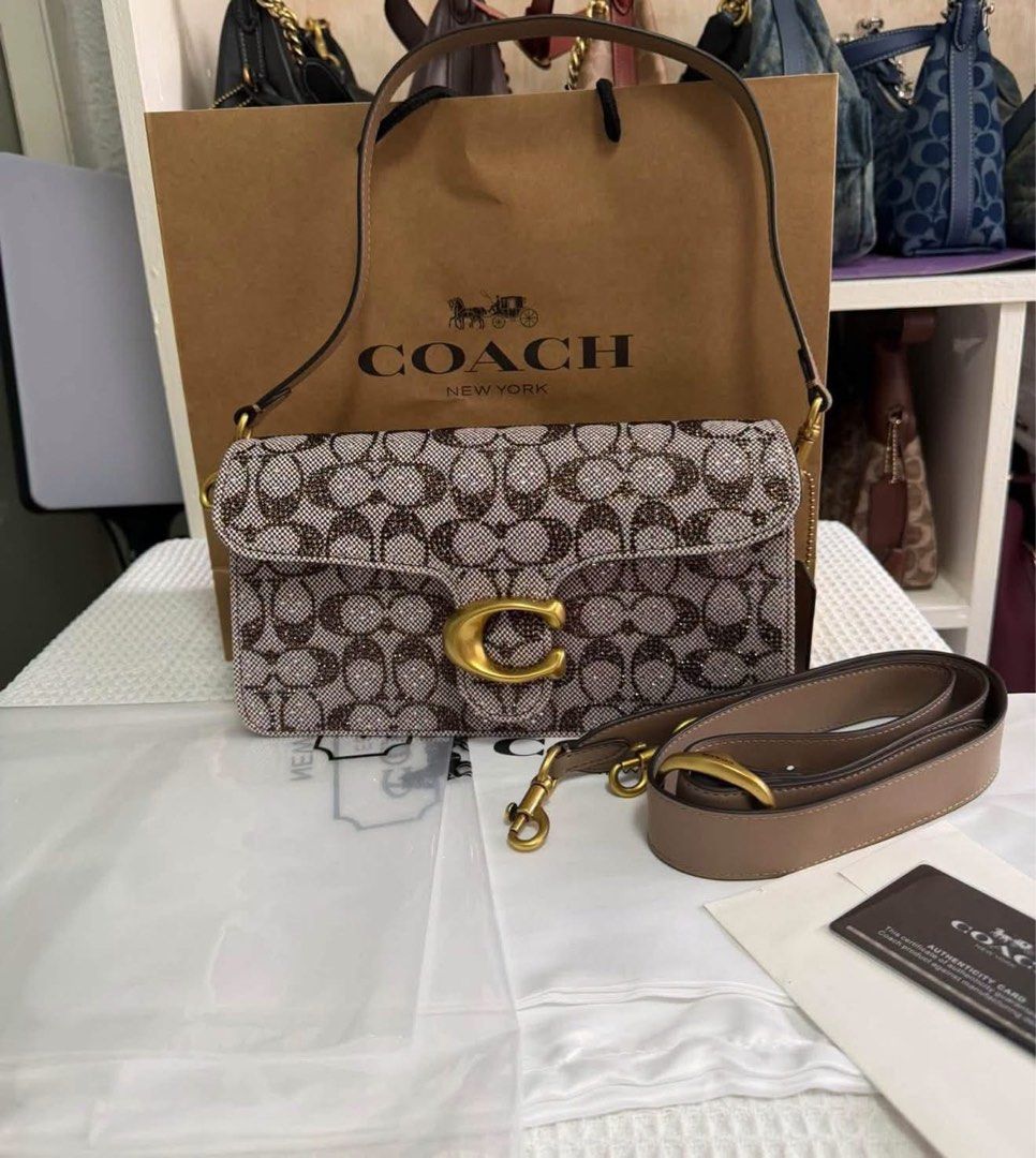 Coach Tabby Crystals 26 (Category: Shoulder Bags) located in Binan City. Submitted by pinkykeenshop (Listing ID 1466739333, Image 1). Description: .