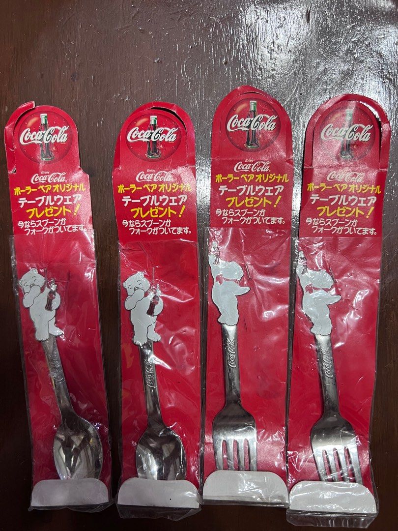 Coca-Cola Collector's Cutlery set (Category: Dinnerware & Cutlery) located in Zamboanga. Submitted by lcomprendio26013 (Listing ID 1466717676, Image 1). Description: PLEASE READ THE DESCRIPTION BEFORE YOU ORDER OR CHAT ME👍 AUTHENTIC Brand: coca cola Selling per set Teaspoon and fork 149 per set only 📢pay today,ship out tomorrow 📢All picture posted are actual item that will you get 📢📢pg hnd aq makarply dto sa carousel paki messge aq sa peysbu