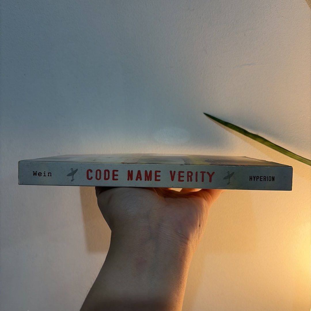 Code Name Verity by Elizabeth Wein (Category: Storybooks) located in Manila. Submitted by ajdeclutter (Listing ID 1466675725, Image 2). Description: - Title: Code Name Verity by Elizabeth Wein - Genre: Young Adult Historical Fiction & Spy Thriller (WWII) : Paperback edition published by Hyperion .