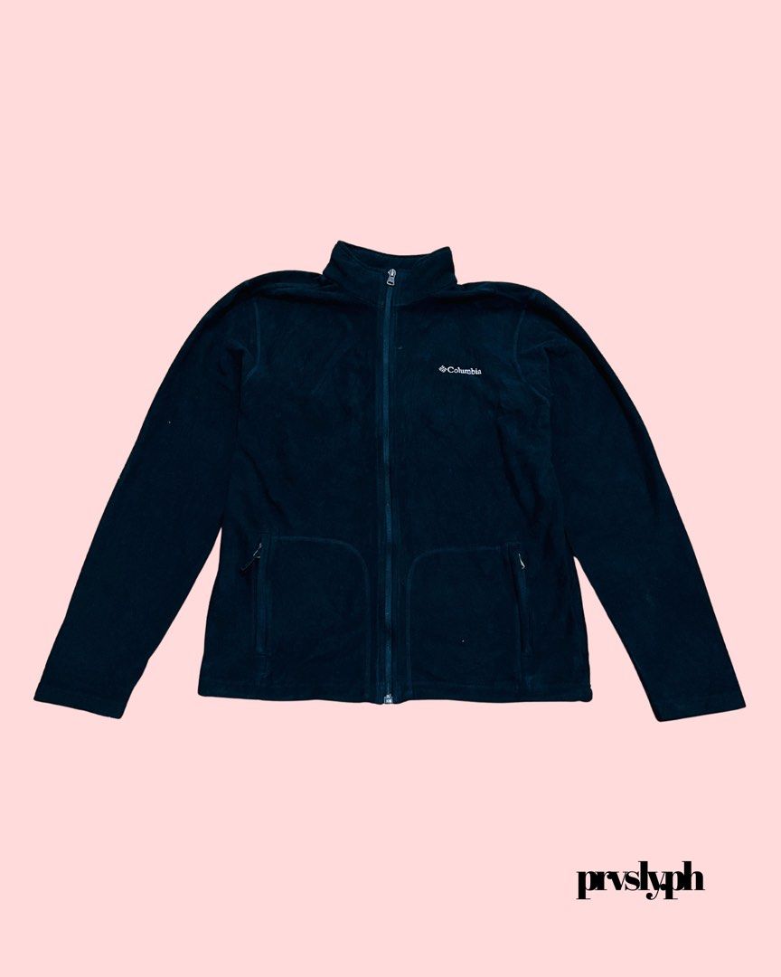 Columbia Black Full-zip Fleece Jacket - Black (Category: Coats, Jackets and Outerwear) located in Castillejos. Submitted by prvsly.ph (Listing ID 1466723474, Image 1). Description: * Authentic/Legit * Best Fit: Large * Width: 56 cm * Length: 64 cm * Color Rate: 9.5 * Like New Condition * Issue: Holes on Pockets PRICE: ₱700.00 + SF 🧾 MOP: Cash/GCash/BDO 📦 We Ship Nationwide via J&T 📍Castillejos, Zambales.