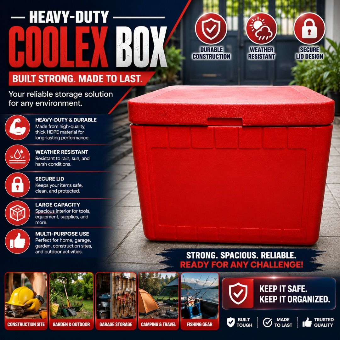 COOLEX BOX (Category: Looking For) located in Paranaque City. Submitted by buynowbilikanow (Listing ID 1466630005, Image 1). Description: ✅ Guaranteed lowest price ✅ Quality products ✅ Big discount for bulk orders ✅ 100% LEGIT TRUSTED SUPPLIER! ✅ With Complete Legal Documents ✅ BIR Registered We Supply All Kinds Of PPE Supplies, Raincoat, Hard Hat, Cooler Box, Plastic Trash Bin, Road Barriers, Kayak Boats, Crystal Kayak, Traffic Cone, T-Bollards 