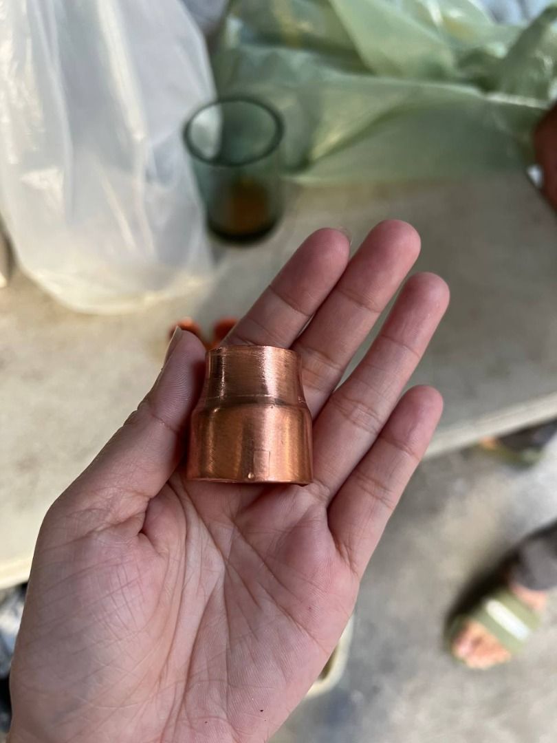 Copper fitting Reducer Specs: 5/8"x1/2" (Category: Everything Else Others) located in Manila. Submitted by 09171479278_elsie. (Listing ID 1466652399, Image 2). Description: Copper fitting Reducer Specs: 5/8"x1/2".