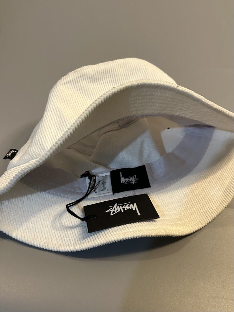 Corduroy Stussy Bucket (Category: Caps & Hats) located in San Francisco. Submitted by nowherethriftco (Listing ID 1466577303, Image 3). Description: BrandNew Not Thrifted Item.