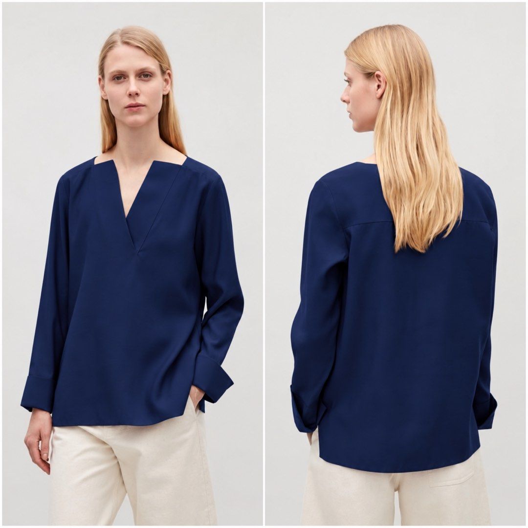 COS Turn Up Cuffs Modal Blend (Category: Longsleeves) located in Pasig City. Submitted by shopsmart.mnl (Listing ID 1466644976, Image 1). Description: Can fit up to M No issue and excellent condition.