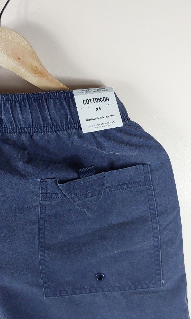 COTTON ON NOMAD BAGGY SHORTS (Category: Luxury Apparel) located in Pozorrubio. Submitted by infinite_grind_0.1 (Listing ID 1466603157, Image 3). Description: 🔥 BRAND NEW WITH TAGS 🔥 COTTON ON NOMAD BAGGY SHORTS ₱1,550. ✅ (way below srp of ₱2,999❌) Size: International XS on tag On tape W28 can do 30 — 100% original — brand new with Tags MEET UP 🤝🏻 | PICK UP📍| SHIP 📦 📍Pozorrubio 📍Pangasinan Direct message ! 📥📨 #MensShortsPH #NavyBlueShort