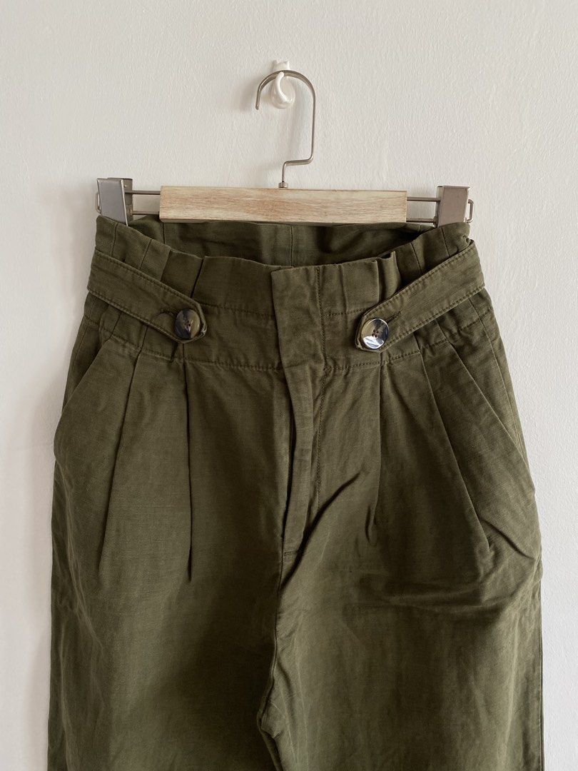 Cropped pants (Category: Jeans) located in Ilagan. Submitted by dontmakemebooyou (Listing ID 1466673324, Image 2). Description: Best fit to waist 27.