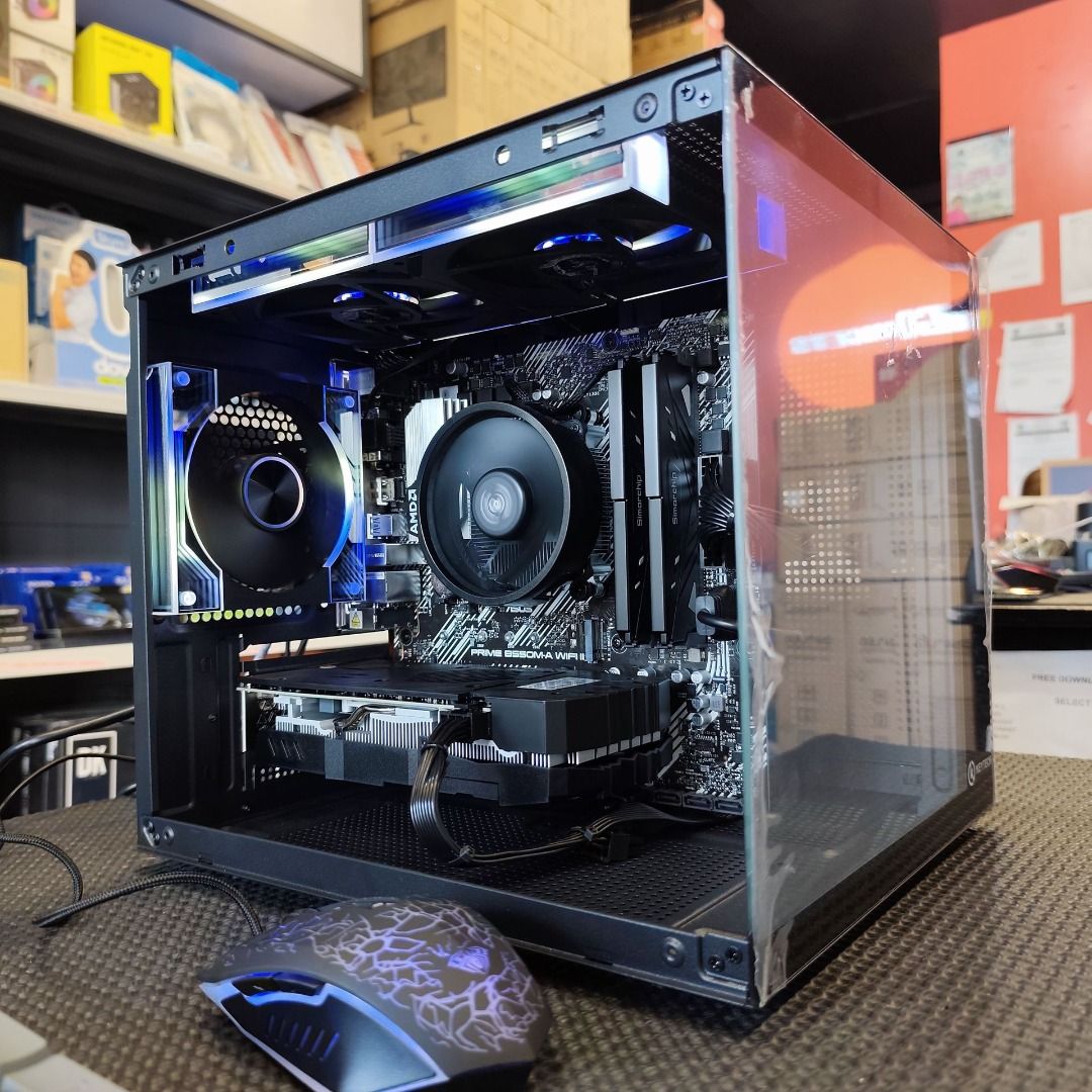 RYZEN 7 5700X PC SET (Category: Desktops) located in Cavite. Submitted by jerickher83429 (Listing ID 1466587989, Image 2). Description: AMD Ryzen 7 5700X 3.4GHz 8 Cores 16 Threads AM4 Processor CPU No Box Biostar Radeon RX580 8GB 256bit GDDR5 2048SP Graphics Card GPU Black Asus Prime B550-A WIFI II M-ATX AM4 DDR4 PCIe 4.0 Motherboard Simoch 8GB 3200MHz DDR4 N1 Desktop RAM Memory Black CR3200X 8GB(XMP) ADATA SU650 2.5" SSD SATA SU650 ASU650SS-512G