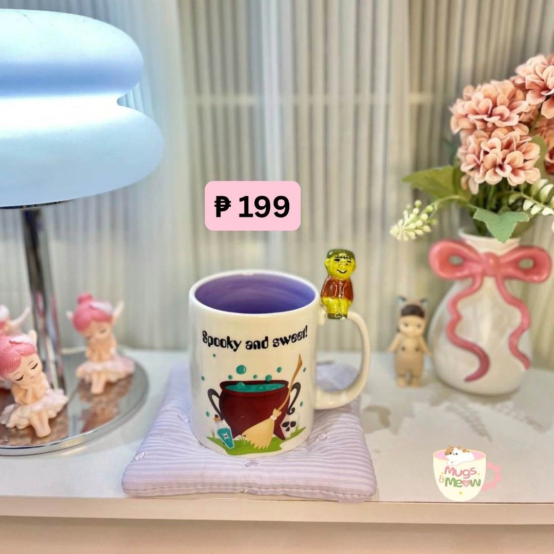 Cute Ceramic Mug with Strawberry Design and Coaster (Category: Coffee & Tea Tableware) located in Quezon City. Submitted by lulufindsph (Listing ID 1466668725, Image 3). Description: - Adorable white ceramic mug with a smiling strawberry design - Includes a matching pink gingham heart-shaped fabric coaster - Standard mug size, perfect for coffee, tea, or hot chocolate - Lovely addition to your desk setup or kitchen - Brand new and ready to ship!.
