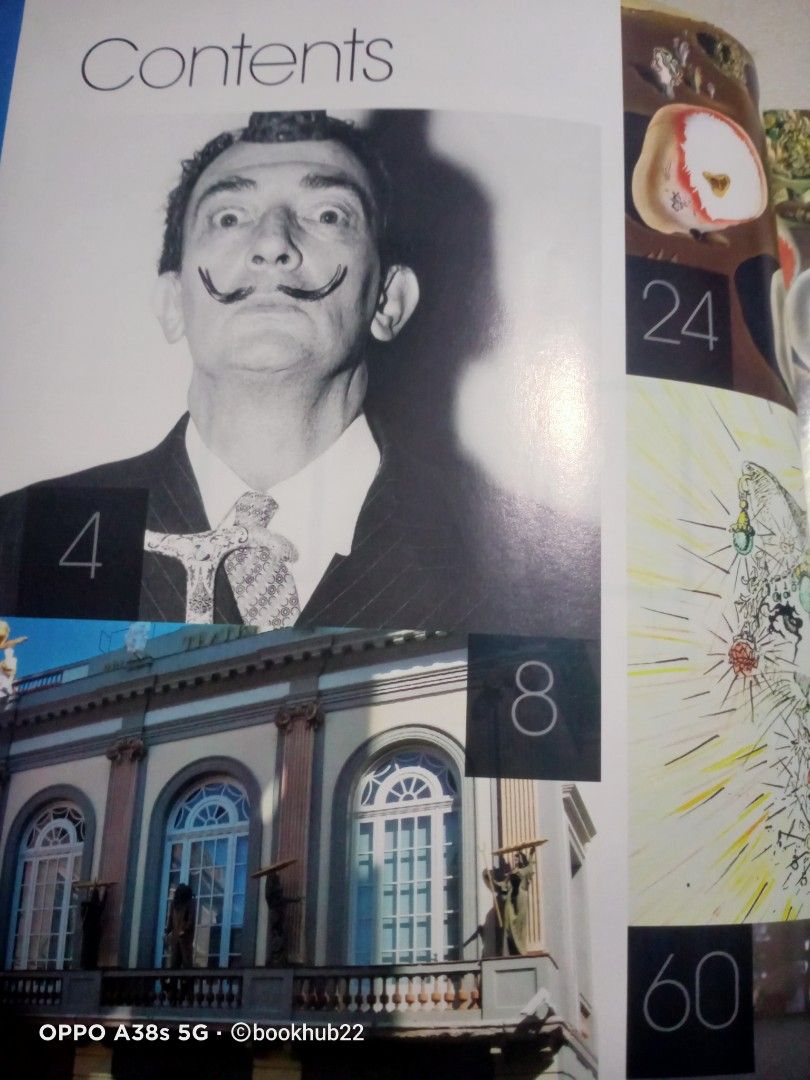 DALI: THE GREAT ARTIST COLLECTION (Category: Storybooks) located in Rizal. Submitted by bookhub22 (Listing ID 1466746701, Image 2). Description: A profile and overview of Salvador Dalí's life, career, and role as a master of Surrealism. 64 page illustrated book only Glossy pages, Magazine size Very Good Condition FIXED PRICE, NO JOYRESERVER.