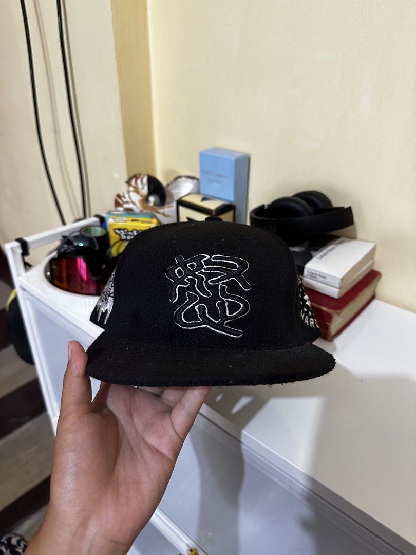 D!cksquad Embroidered Black Snapback Hat (Category: Caps & Hats) located in Baler. Submitted by sidequester (Listing ID 1466572493, Image 1). Description: - Color: Black with white embroidery - Design: Covered in bold white embroidered patches - Closure: Adjustable snapback with Dicksquad red tag - MOP: Any online bank or e-wallets - MOD: Can do meet up and ship nationwide - Can offer discount or bundle price for hats.