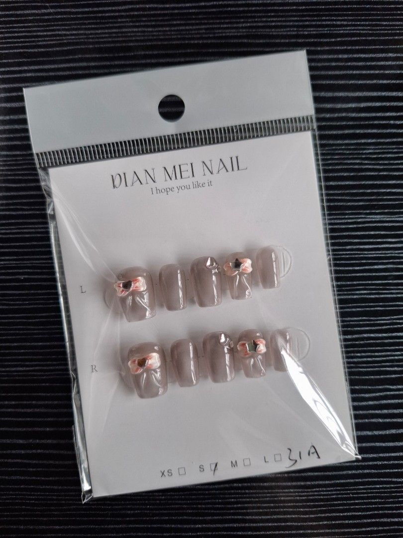 DECLUTTERING 🎀 | ALL SMALL SIZE ONLY (Category: Hands & Nails) located in Cavite. Submitted by affordiethrifty (Listing ID 1466670665, Image 2). Description: ♡ 80 pesos each only 🫶🏻 ♡ If 50 pcs and above can give 50 each nalang po. ♡ All brandnew ♡ Free jelly tabs & tool kit per set ♡ All small size ♡ I have 150 pcs more here to declutter pm if interested 🩷.