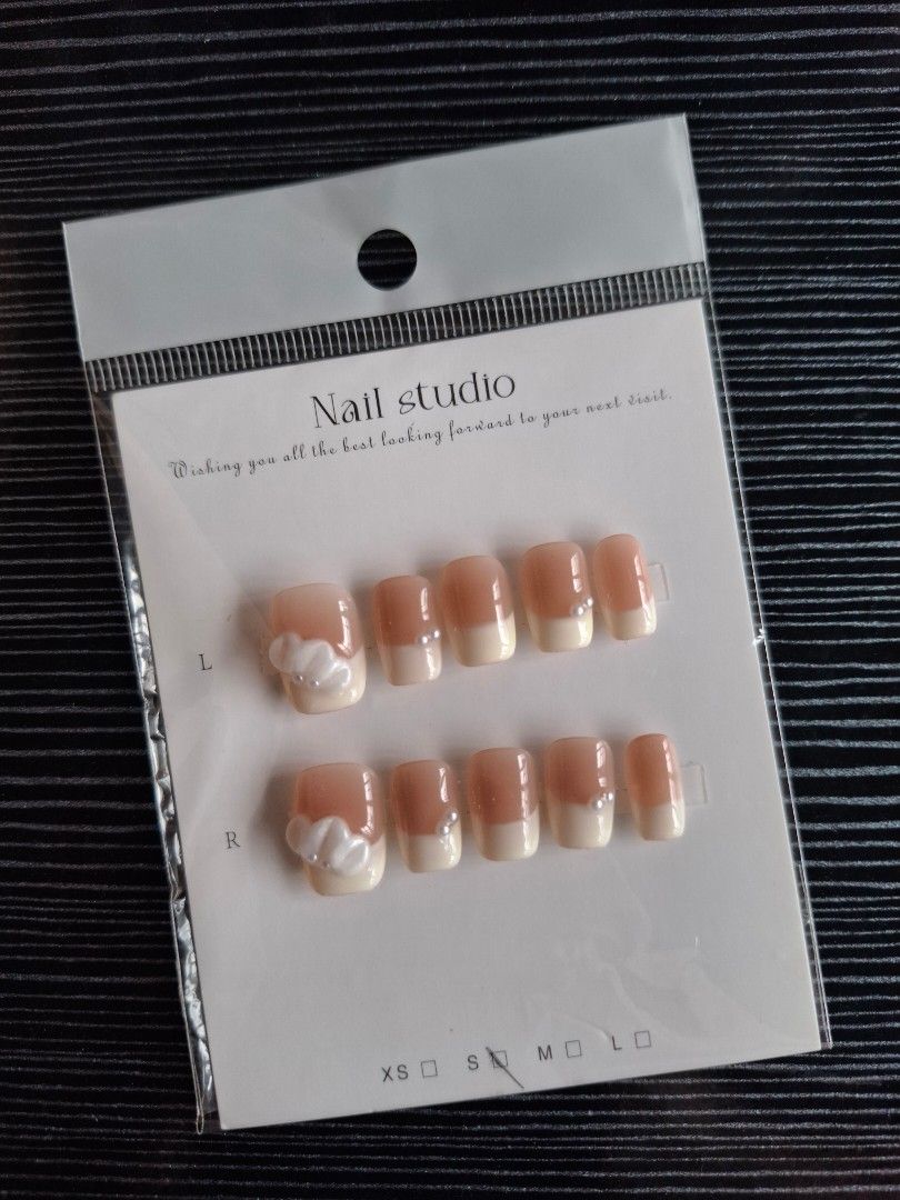 DECLUTTERING 🎀 | ALL SMALL SIZE ONLY (Category: Hands & Nails) located in Cavite. Submitted by affordiethrifty (Listing ID 1466672183, Image 2). Description: ♡ 60 pesos each only 🫶🏻 ♡ If 50 pcs and above can give 50 each nalang po. ♡ All brandnew ♡ Free jelly tabs & tool kit per set ♡ All small size ♡ I have 150 pcs more here to declutter pm if interested 🩷.