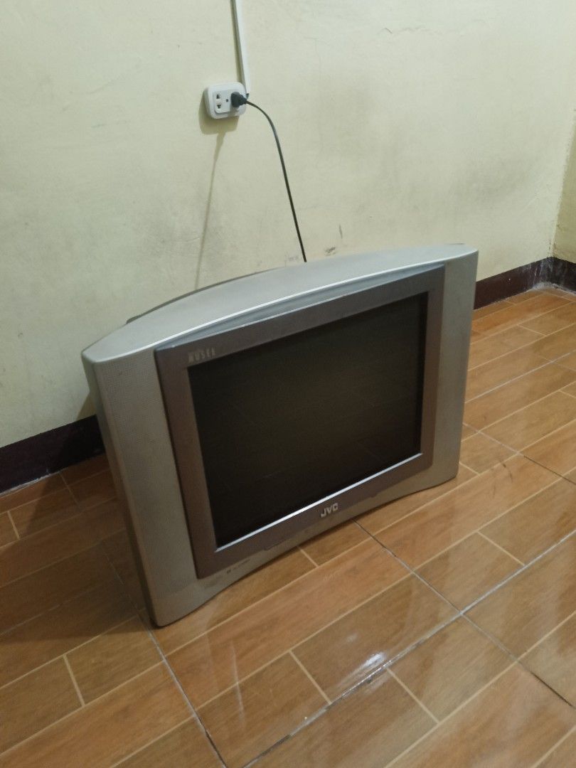 JVC CRT TV- Defective Tv (Category: TV) located in Las Pinas. Submitted by fantaziastarbliss (Listing ID 1466577288, Image 1). Description: ‼️Rush Sale- 📺 JVC 21" CRT TV MUSÉE AV-21WA11 Hindi na kailangan dalhin sa lilipatan. Para sa mga Vintage collector, technicians n naghhnap ng mga parts. Hindi pa na-check ng technician/diagnosis. 💰₱800 Original price to negotiable price ₱500. Issue: Bigla namatay, Ayaw na mag -on. 🛻 Pick up or delivery, S