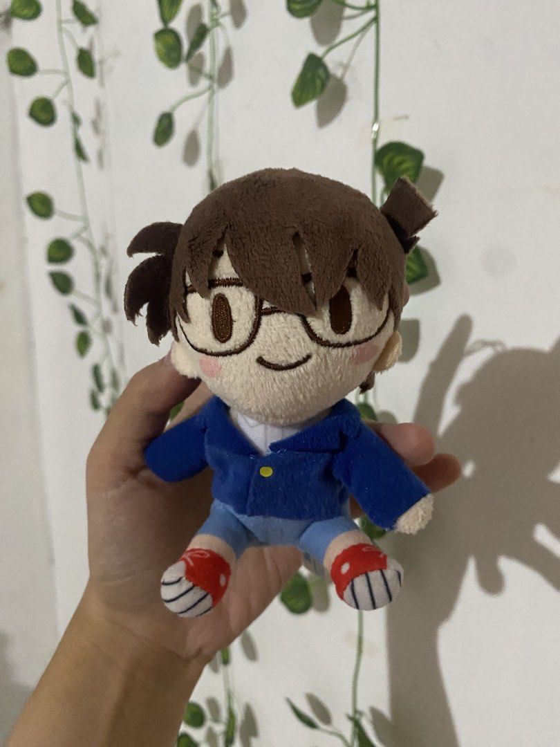 Detective Conan Plush Charm (Category: Plushies & Soft Toys) located in Guagua. Submitted by toy_corner (Listing ID 1466715310, Image 1). Description: Like new condition NO ISSUE Pampanga loc MOP: Gcash J&t courier.