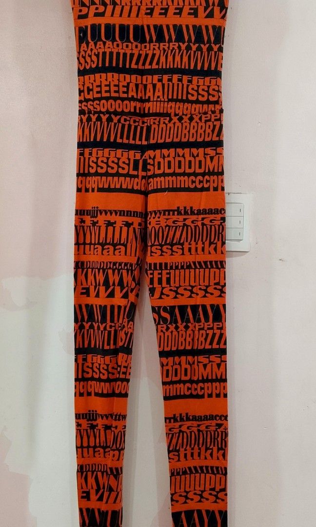 ‼️Sale‼️D&G Dolce & Gabbana Fall/Winter 2011 Runway Orange Collection (Category: Luxury Apparel) located in Cabanatuan. Submitted by miss.maia (Listing ID 1466714193, Image 2). Description: D&G Dolce & Gabbana Fall/Winter 2011 Runway Collection, which was famously built around a bold, alphabet-themed graphic typography print. BNWOT.