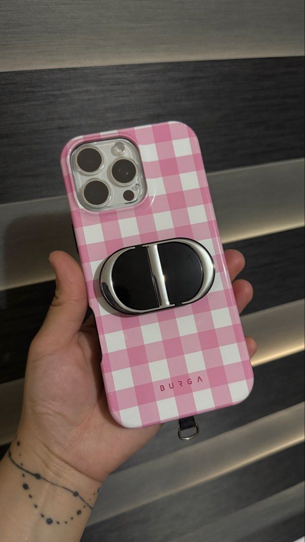 di0r mirror phone stand (Category: Cases & Sleeves) located in Las Pinas. Submitted by mharjrahm (Listing ID 1466619292, Image 2). Description: di0r mirror phone stand brandnew 850 only laspiñas location actual photo posted 📩📩.