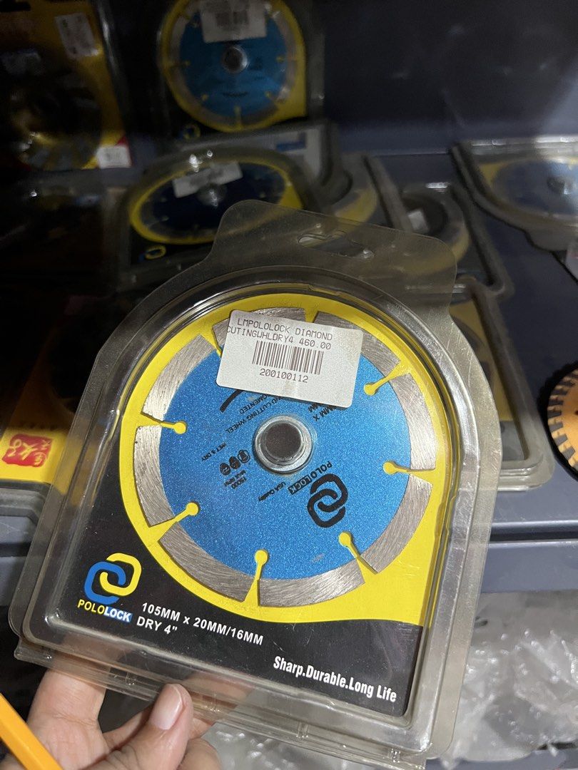 Diamond saw blade (Category: Looking For) located in Paranaque City. Submitted by pilipinashop (Listing ID 1466608388, Image 2). Description: Price starts at 180 Brand new.