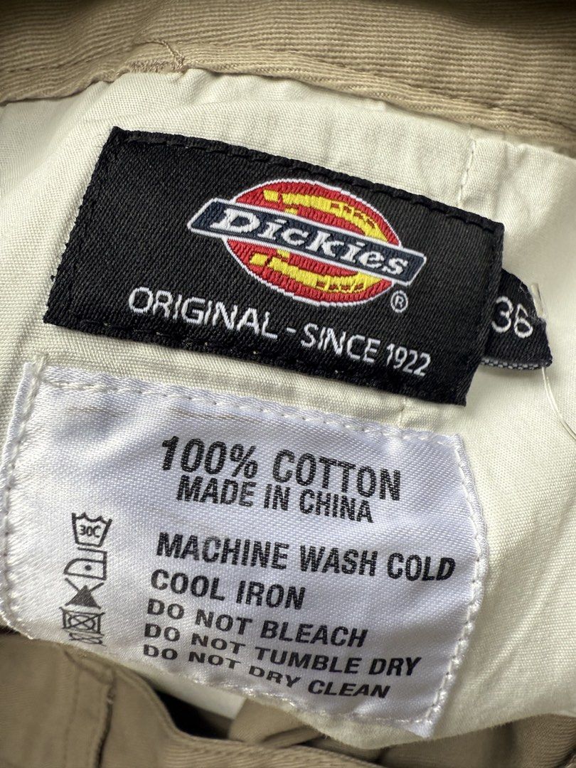 Dickies Khaki Chino Shorts (Category: Shorts) located in Abulug. Submitted by jv1122 (Listing ID 1466640537, Image 3). Description: Dickies Khaki Chino Shorts no major flaws 36 waist 22 length 11 leg opening.