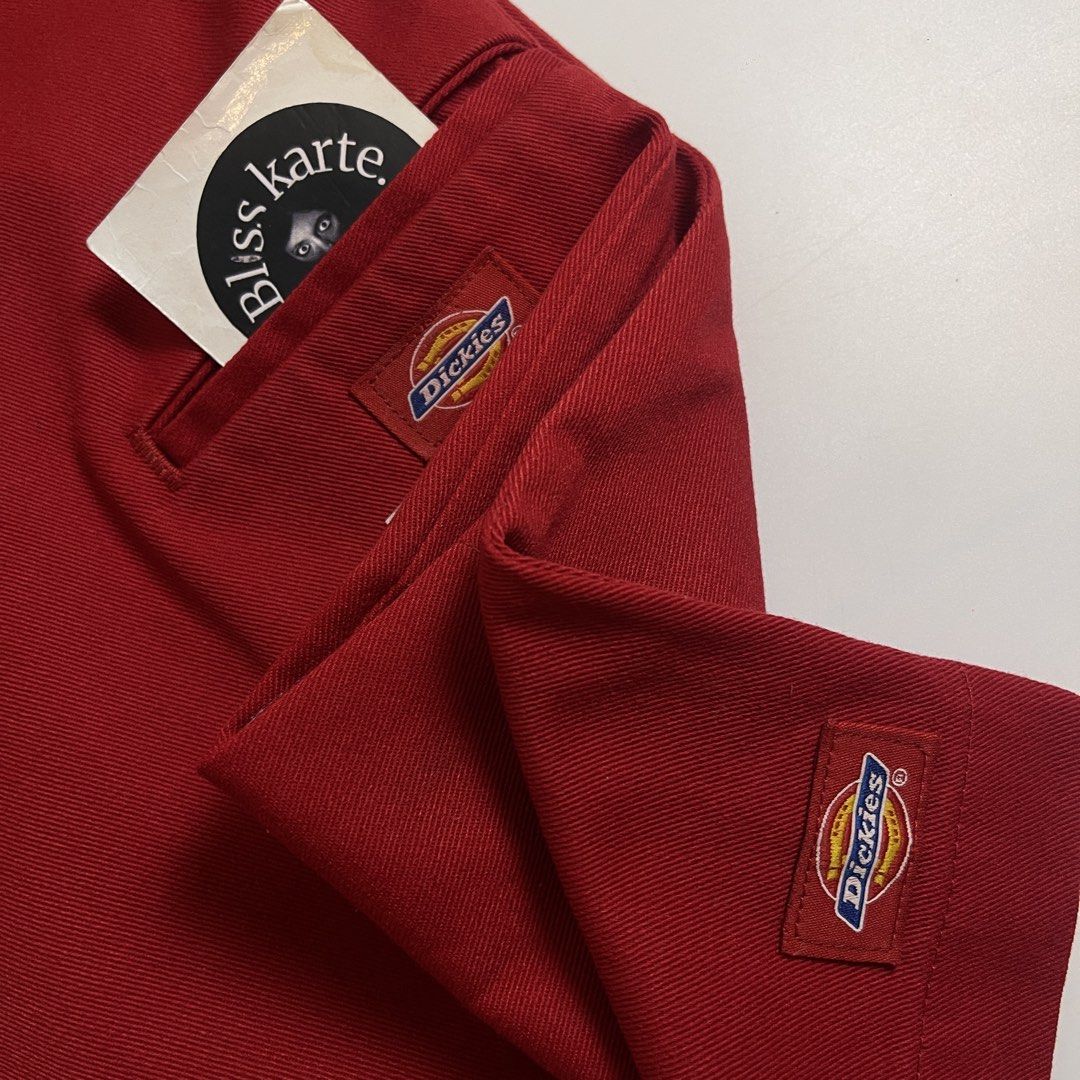 Dickies Loose Fit Double Patch (RED) (Category: Shorts) located in Taguig. Submitted by _blisskarte_ (Listing ID 1466608647, Image 2). Description: Price: ₱1,800 Dickies Loose Fit Double Patch (RED) • width: 44 • length: 28 • leghole: 15 📍Guadalupe Cembo, Taguig 🚚Via J&T / Lalamove / Meet-up.