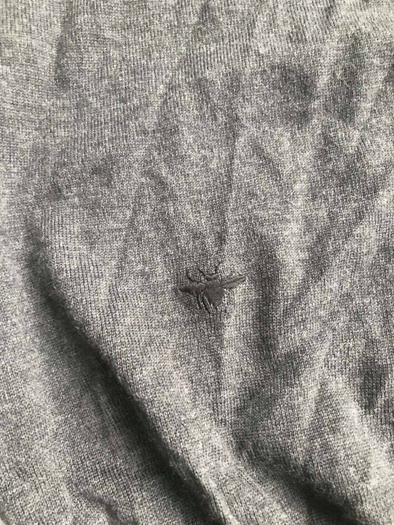 Dior homme v neck sweater wool (Category: Coats, Jackets and Outerwear) located in Santa Rosa. Submitted by _ba_mo_si_ (Listing ID 1466580181, Image 3). Description: See medium 20 width 25 length Plus sf Dm.