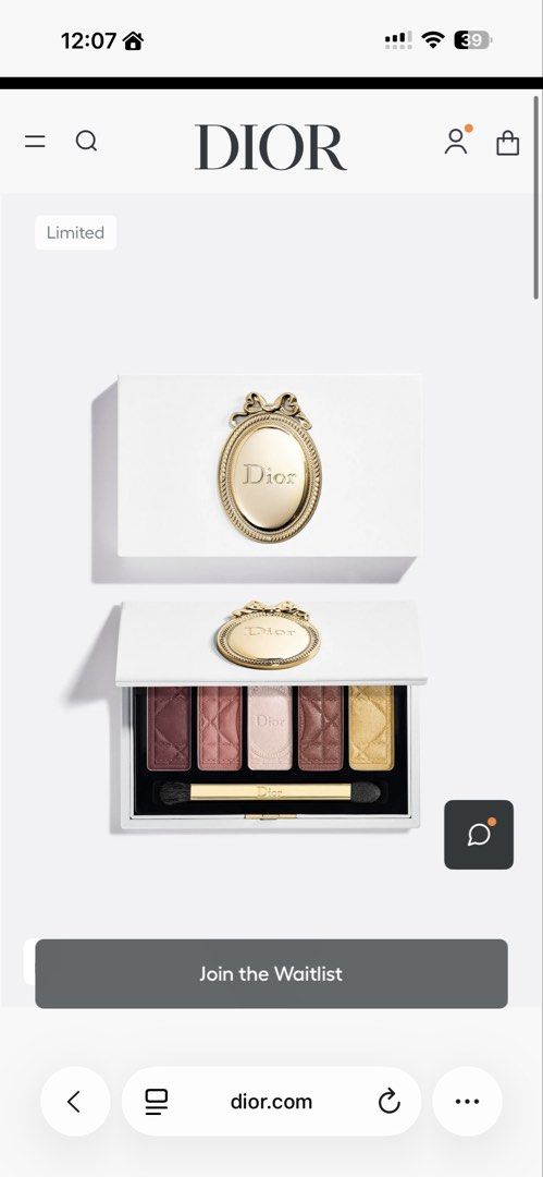 Dior Médaillon Holiday Collection 2026 (Category: Makeup) located in Quezon City. Submitted by missblogful (Listing ID 1466743170, Image 3). Description: - Preorder, 1k dp to get a slot - Rare and Coquette Collection - Authentic Dior Médaillon piece from the exclusive holiday collection - Gorgeous gold compact featuring classic Dior branding - Chic mirror-style design with a stunning pink glitter accent - Rare limited-edition item, perfect for ma
