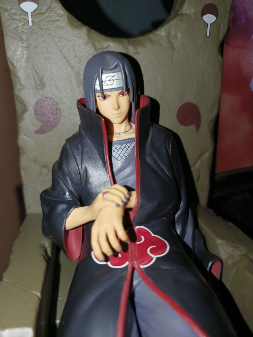 DIORAMATIC Itachi Uchiha (The Anime Ver.) (Category: Figurines & Statues) located in Lapu Lapu. Submitted by midnight.catto (Listing ID 1466605182, Image 3). Description: The Anime Ver. Itachi Uchiha DIORAMATIC Condition: 9.5/10 Still have the box Issue: None, no paint smudges, etc. There's dust only since I put it on display but will clean it once put back in the box.