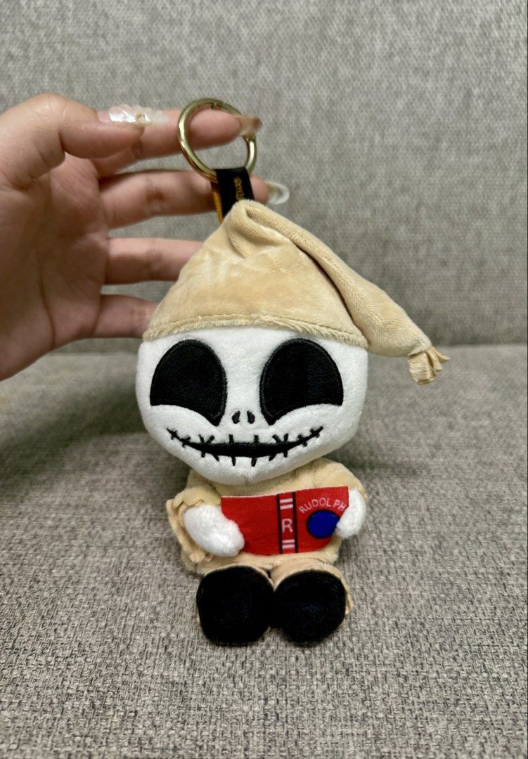 Disney Nightmare before Christmas plush charm (Category: Plushies & Soft Toys) located in Manila. Submitted by bcbg3217 (Listing ID 1466720861, Image 1). Description: ‼️PLEASE READ BEFORE BUYING‼️ Like new condition Disney merch Plush charm Authenticity guaranteed No other inclusions Actual photos are posted No other issues or flaws unless stated Please check the photos thoroughly before placing an order JnT regular or Lalamove COD for Metro Mani