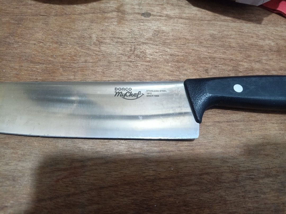 Dorco mychef knife (Category: Knives & Chopping Boards) located in Pasig City. Submitted by urdal01 (Listing ID 1466600735, Image 3). Description: goodcondition/surplus stainless steel sharp see the photos for details..