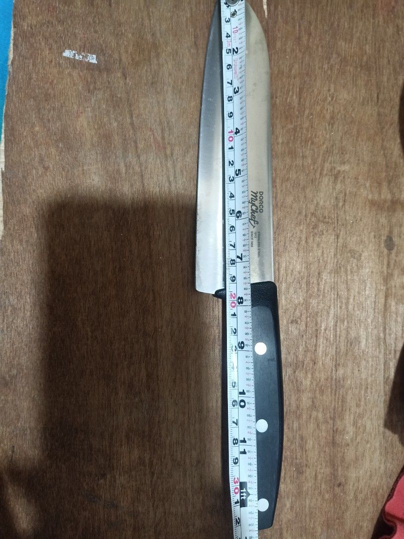 Dorco mychef knife (Category: Knives & Chopping Boards) located in Pasig City. Submitted by urdal01 (Listing ID 1466600735, Image 2). Description: goodcondition/surplus stainless steel sharp see the photos for details..