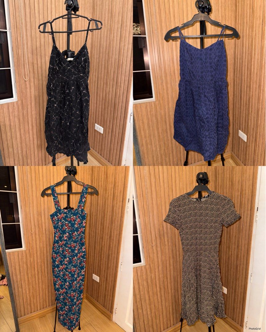 Dress (bundle/sold each) (Category: Dresses) located in Quezon City. Submitted by padillamyk (Listing ID 1466686389, Image 1). Description: rfs: decluttering Dress 1: small Dress 2: small Dress 3: small Dress 4: xs-small Php 180 for all 50 for each Lalamove/Pick up in QC or Upper Antipolo.
