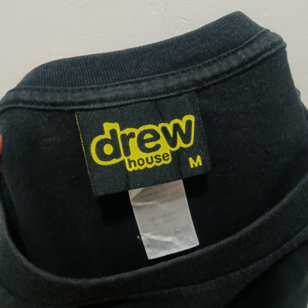 DREW Logo Shirt (Category: Shirts) located in Caloocan City. Submitted by jaychingsss (Listing ID 1466634747, Image 2). Description: Drew Logo Shirt - 180 20x27 No side stitch Color Rate: 9.5/10 No issue NEED WASH.
